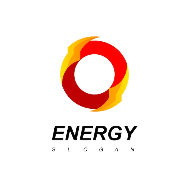 Круглая стрела грома, логотип Energy