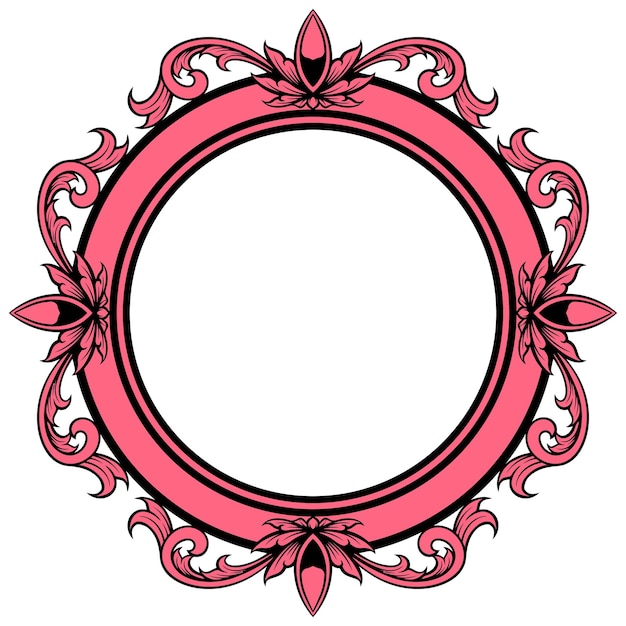 Circle with ornament