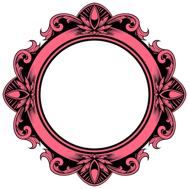 Circle with ornament