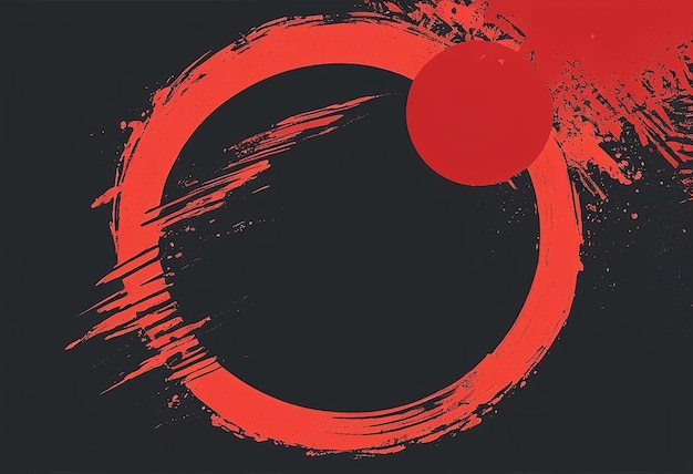 a circle with a red circle in the middle