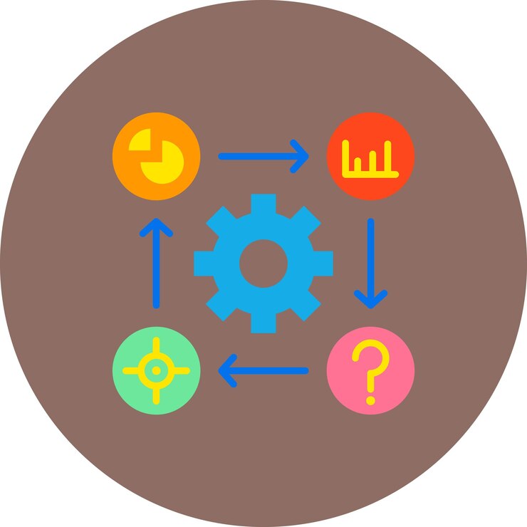 Vector a circle with the word no on it