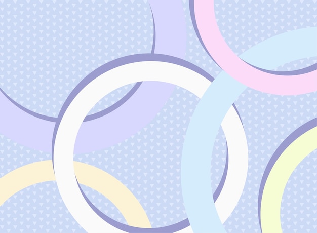 Circles and polka dots background