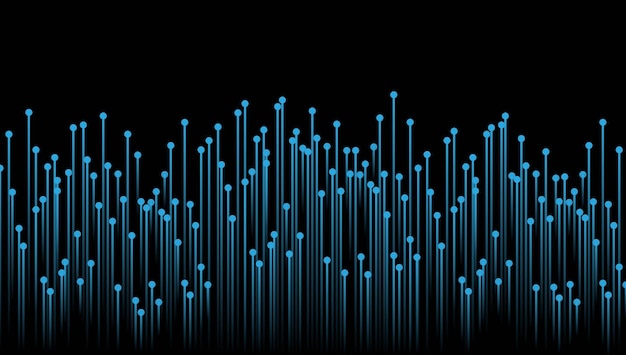 Circuit background vector illustration