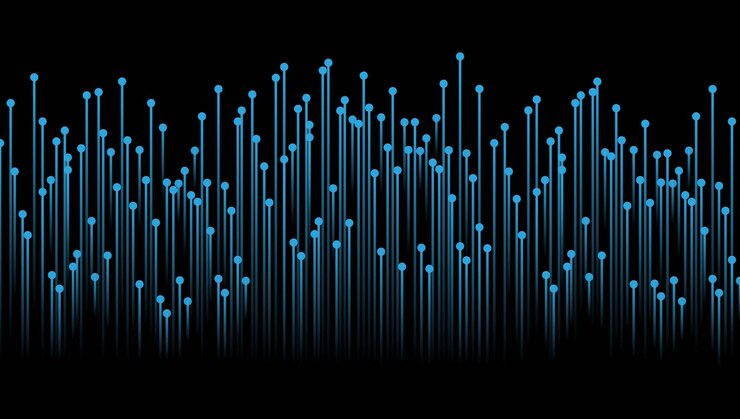 Vector circuit background vector illustration