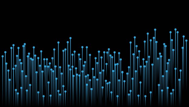 Circuit background vector illustration