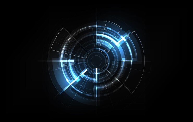 Vector circuit board background texture vector illustration
