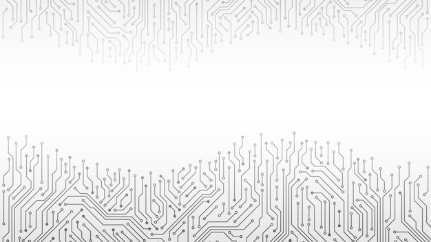 Vector circuit board background