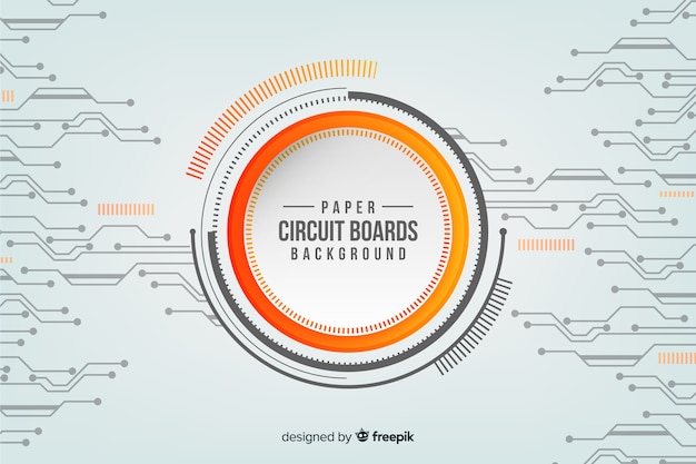 Sfondo di circuito stampato
