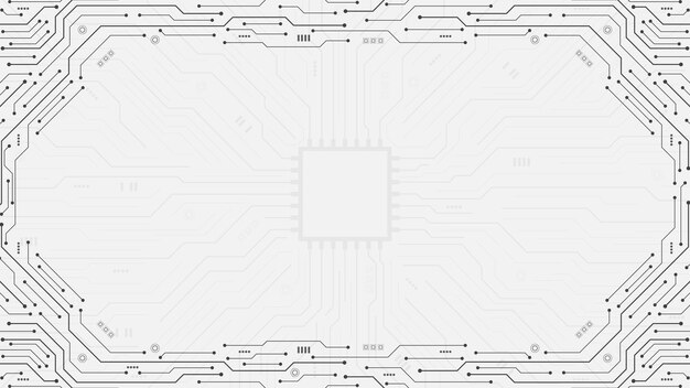 circuit board isolate on white background circuit board texture ai artificial intelligence futuristic motherboard design with data connections processor html code vector illustrationx9