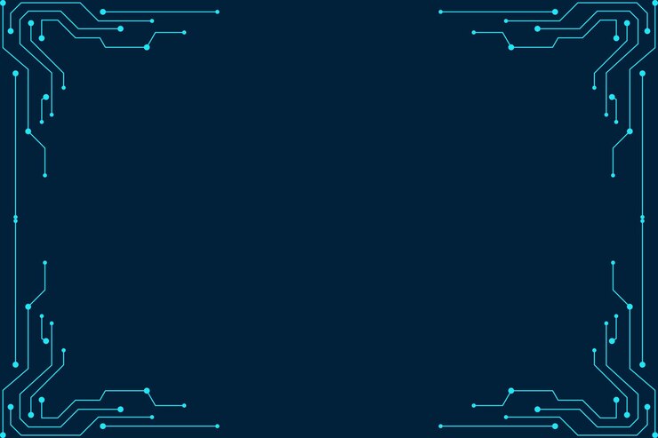 Vector circuit board technology background vector illustration for your design