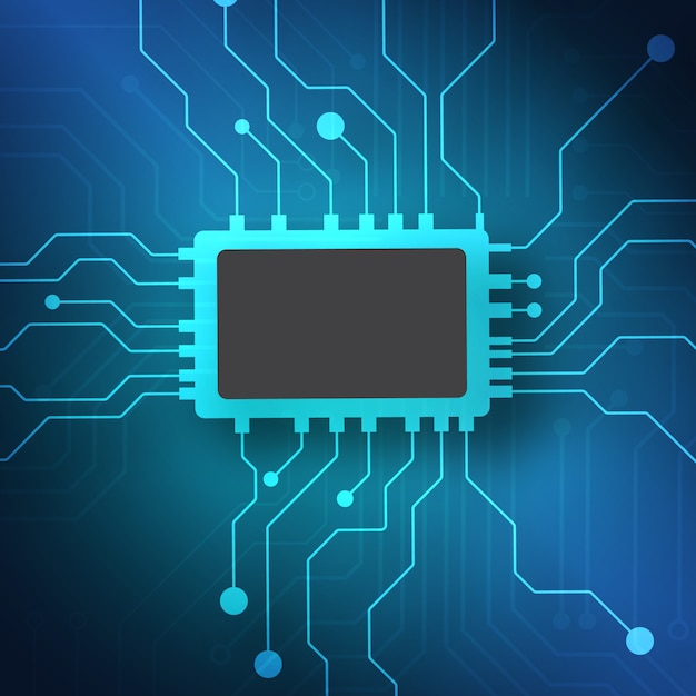 Vector circuit board technology background