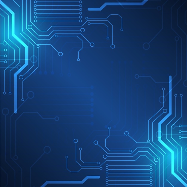 Vector circuit board technology background