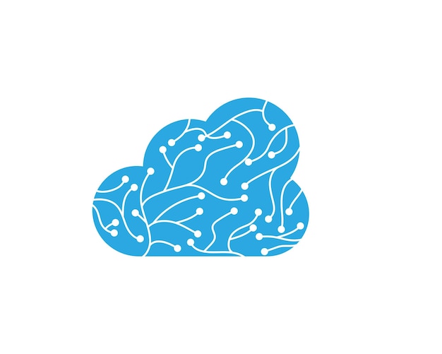 Circuit Cloud-logo sjabloon