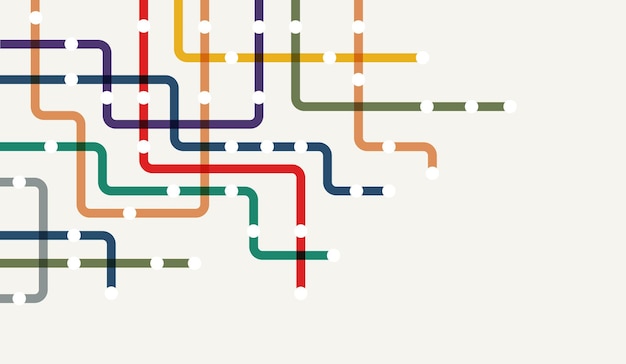 Circuit connect lines and dots network technology and connection concept