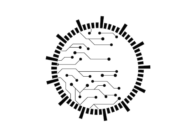 회로 일러스트 디자인