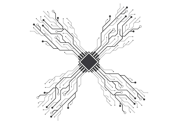 Vector circuit illustration