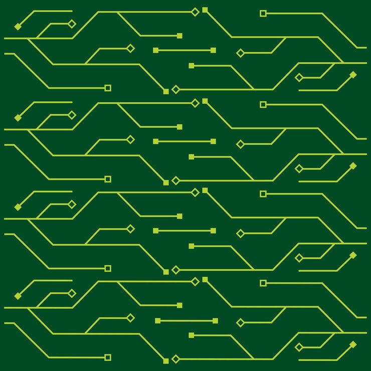 Vector circuit logo template vector icon illustration design