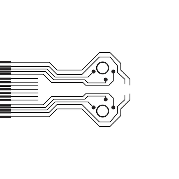 Схема логотипа шаблон векторные иллюстрации дизайн иконок