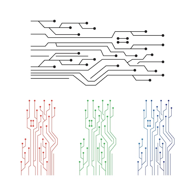 Схема логотипа шаблон векторные иллюстрации дизайн иконок