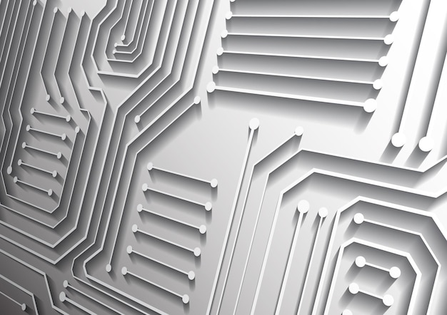 Circuit technology background with hi-tech digital data connection system and computer electronic design