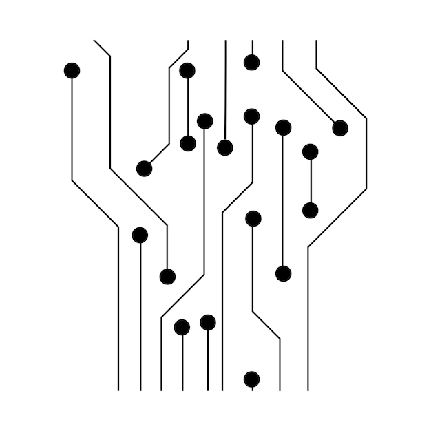 벡터 회로 기술 로고
