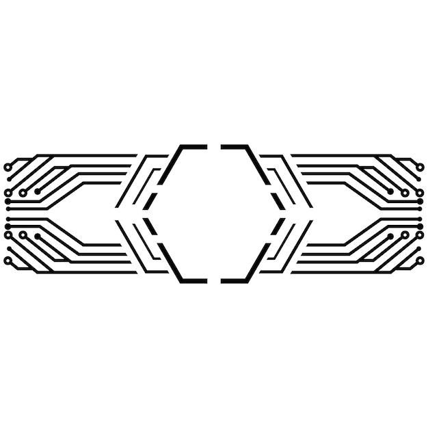 Premium Vector | Circuit vector illustration design template