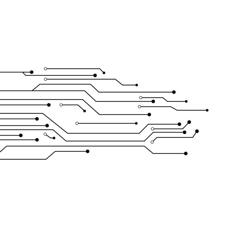 Vector 회로 벡터 일러스트