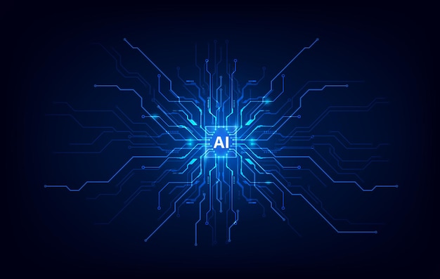 Circuitboard Technologie achtergrond Centrale computer processors CPU concept Motherboard digitale chip