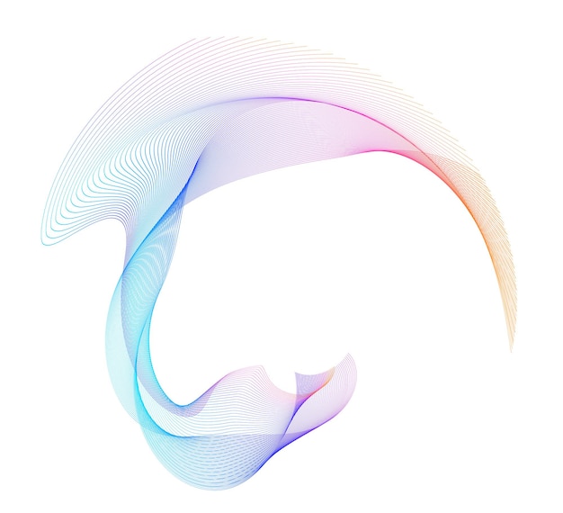 Circulaire Wireframe mesh cirkels lijnen effect logo element59