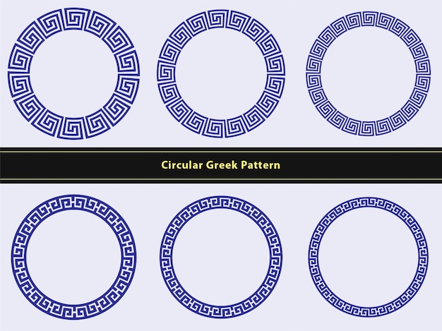 Circular Greek Pattern