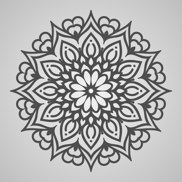 Circular mandala template background