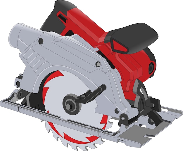 CIRCULAR SAW EPS VECTOR ARTWORK