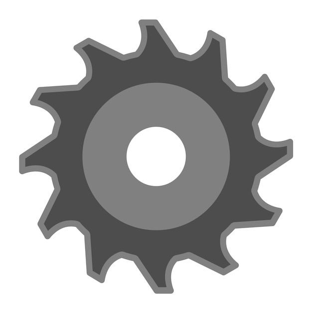 Vector circular saw icon vector image can be used for home improvements