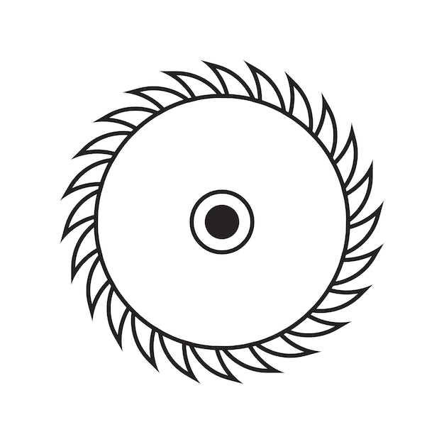 Circular saw icon