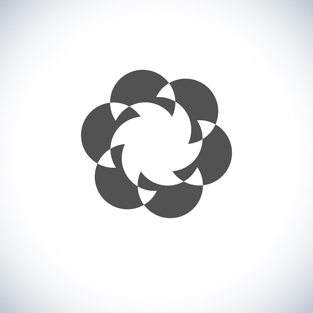 Вектор Круговой каркасный многоугольный элемент логотипа векторная иллюстрация eps10 цифровые фоновые плакаты универсальный креативный логотип премиум-класса абстрактный векторный знак линии шаблон дизайна для продвижения бизнеса