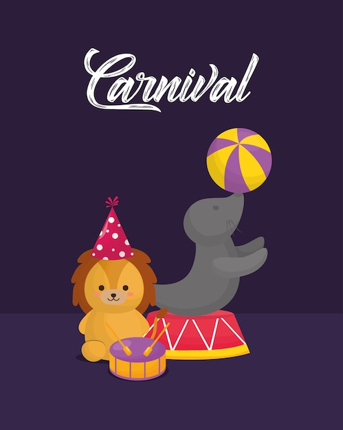 Circus animals design