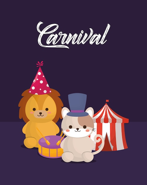 Circus animals design