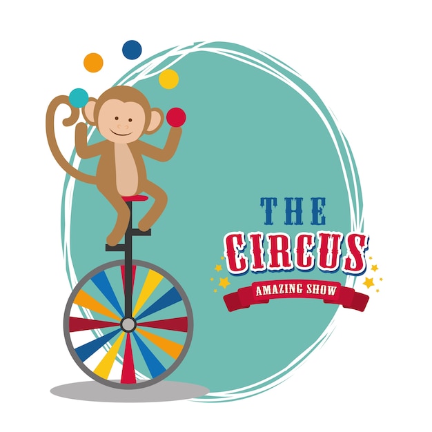 Vector circus and carnival concept