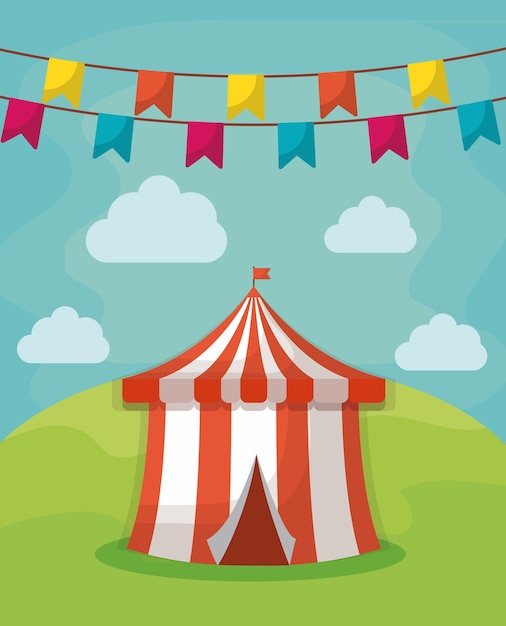 Circus carnival design