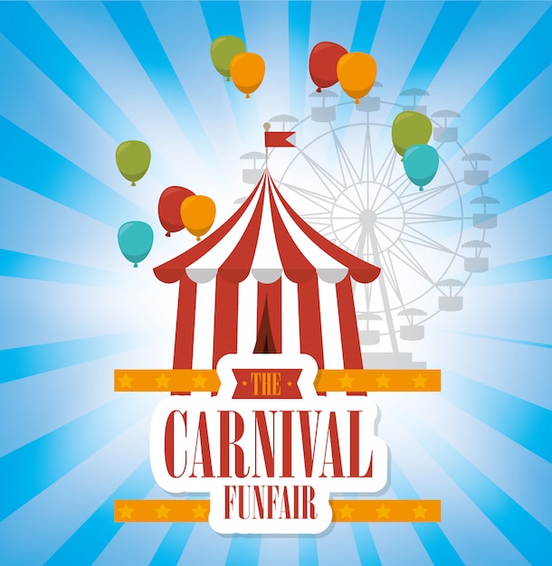 Circus carnival entertainment 