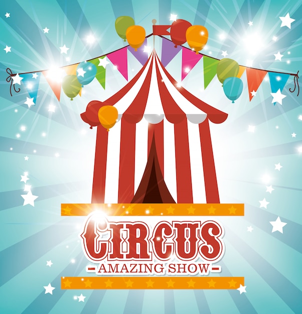 Circus carnival entertainment 