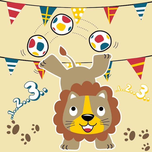 Circus cartoon vector 