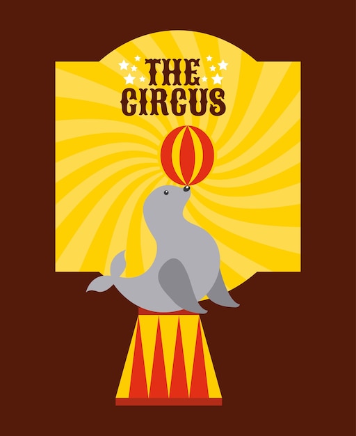 Vector the circus design