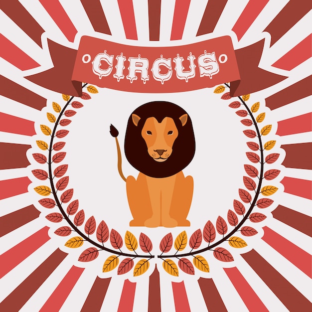 Disegno del circo