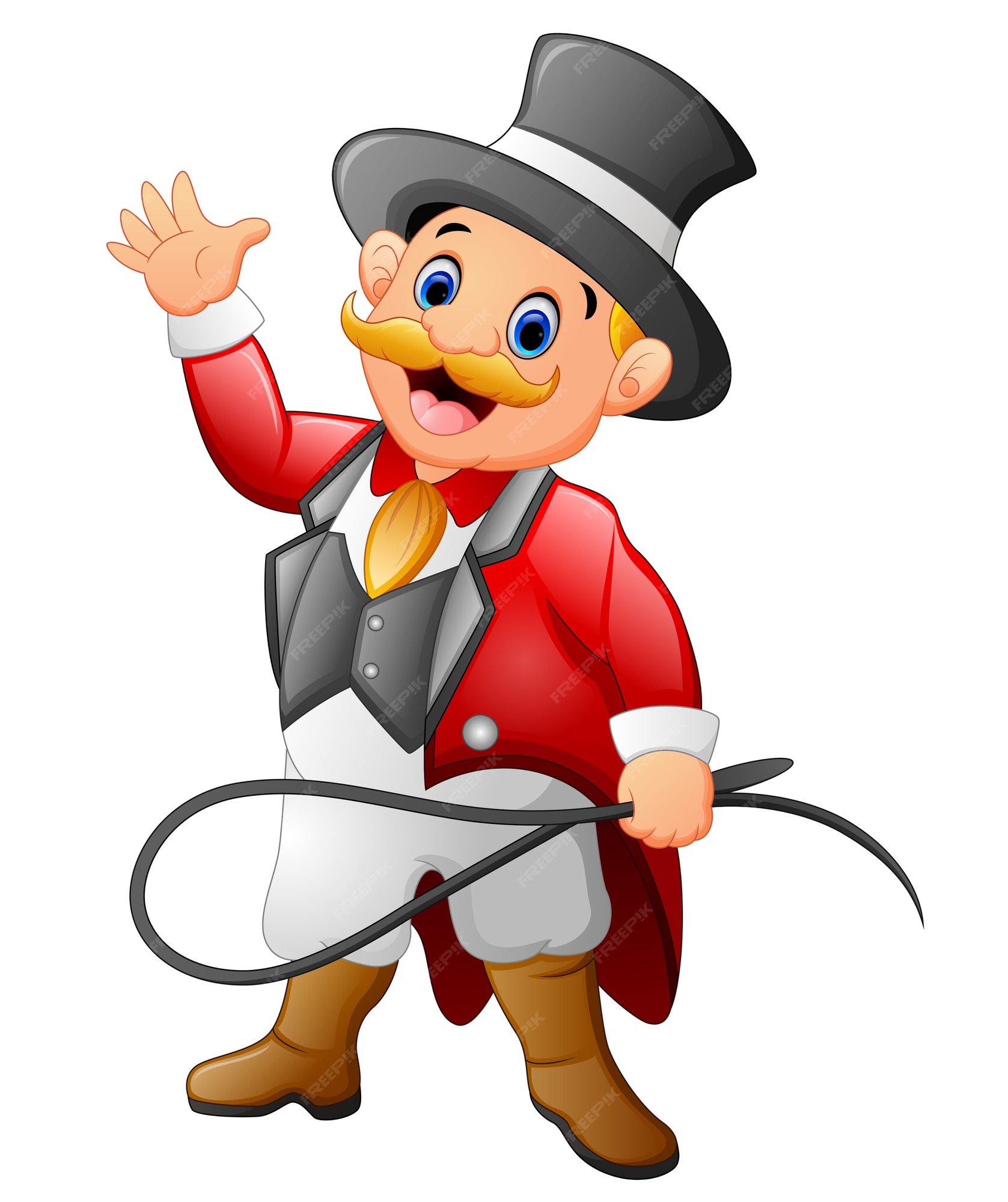 Premium Vector | Circus man cartoon Premium Vector | Circus man cartoon