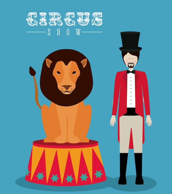 Vector circus ontwerp