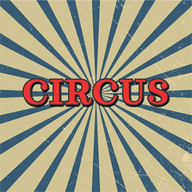 Circus poster