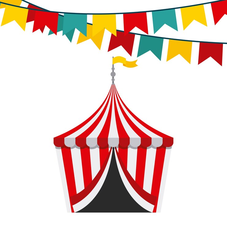 Vector circus show  design