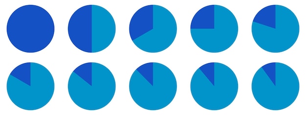 Cirkel verdeeld diagram 3 10 7 grafiek icoon taart vorm sectie grafiek