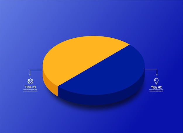 Cirkeldiagram, 3D-diagramsjabloon